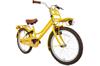 Supersuper Cooper Bamboo meisjesfiets 20 inch Geel