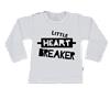 T-Shirt little heart breaker 50/56 / lange mouw / wit
