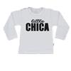 T-Shirt little chica 50/56 / lange mouw / wit