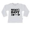 T-Shirt mama's boy 50/56 / lange mouw / wit