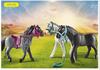 Playmobil Country 70999 3 paarden: het Friese paard, de Knab