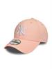 New York Yankees MLB 9Forty Youth Cap Licht Roze