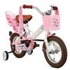 Supersuper Little Miss meisjesfiets 12 inch Wit
