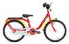 PUKY 16 INCH KINDERFIETS, ROOD/GEEL 4304