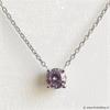 Online Veiling: 0.53ct Sapphire Necklace with Pendant