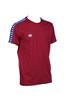 Arena M T-Shirt Team burgundy-neonblue-butter XL