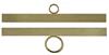 Schellenkoord ornament glad 14 cm