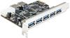 Delock - PCI Express Kaart - 5 x extern + 2 x intern USB 3.0
