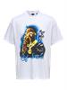Pop Smoke Relaxed T-shirt Wit Kledingmaat : XL