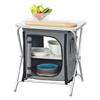 Campingkast opvouwbaar 64x60x45 cm donkergrijs