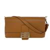 JESSICA baguette handtas cognac Italiaans leer
