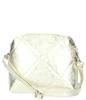 SILVINA lichtgewicht Italiaans leren crossbody tas goud