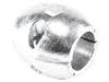 Schroefas anode aluminium bol 30mm