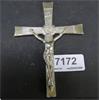 Online Veiling: Verzilverde crucifix