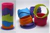 3D tactiele puzzel Buis Multi colour