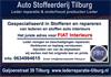 Fiat leder reparatie en stoffeerderij Tilburg
