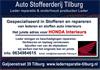 Honda leder reparatie en stoffeerderij Tilburg 