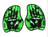 Arena Vortex Evolution Hand Paddle acid-lime/black L