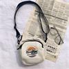 Mini Handtas voor Dames - Canvas Schoudertas Crossbody Tas D