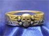 Silver Ring Totenkopf from ww2