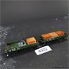 Online Veiling: Fleischmann H0 2 stuks DB platte wagons