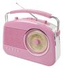 FM/AM radio 1,5w draagbaar roze