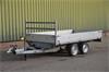Eduard PL2720 Plateauwagen met hoogrek (313x162)  aanhanger