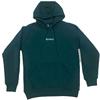 Burned Raglan Hoodie Donker Groen Kledingmaat : S