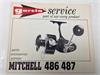 Garcia service boekje van Mitchell 486 487 molen