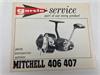 Garcia service boekje van Mitchell 406 407 molen