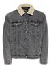 Only & Sons Spijker Jas Grijs Kledingmaat : XL