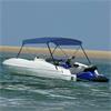 Grote foto vidaxl biminitop 2 boogs 150x120x110 cm marineblauw watersport en boten overige watersport en boten