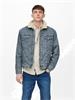 Only & Sons Spijker Jas Blauw Kledingmaat : XL