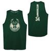 NBA Milwaukee Bucks Giannis Antetokounmpo Jersey Groen Kledi