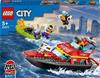 LEGO City Reddingsboot Brand (60373)