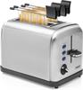 Princess 142354 - Compacte broodrooster – Zilver - ontdooi-