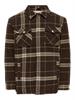 Creed Loose Check Wool Jacket Bruin Kledingmaat : M