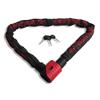 Starry Citycat Kettingslot ART-3 - 120cm - Zwart / Rood