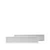 Kunststof deurrooster VR459 | Wit