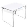 vidaXL Table pliable de camping avec cadre métallique 80x60