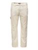 Edge Loose Workwear Pant Ecru Kledingmaat : W30 L32
