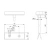 Jokon Breedtelicht LED PL251 Rechthoekig Opbouw Wit
