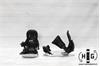 Elan Kids Zwart Wit - S