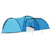 vidaXL Tente igloo de camping 650x240x190 cm 8 personnes Ble