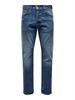 Avi Comfort Denim  4935 Jeans Dark Blue Kledingmaat : W31 L3
