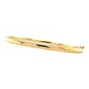 Gouden gladde slavenarmband 18 krt  €1125