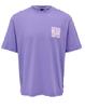 Pilot Relax Summer Tee paars Kledingmaat : xs