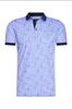 Slim Fit Polo  Alessandro Blue 3008