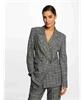 City Straight Checked Jacket 222-Vaxel
