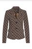Travel Blazer Print Isabella